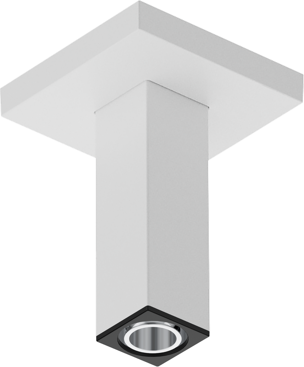 HANSGROHE Deckenanschluss E 10 cm #24338700 - Mattweiß