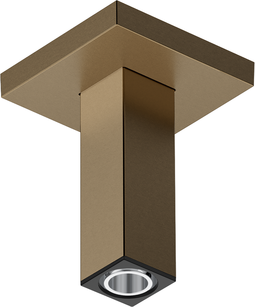 HANSGROHE Deckenanschluss E 10 cm #24338140 - Brushed Bronze
