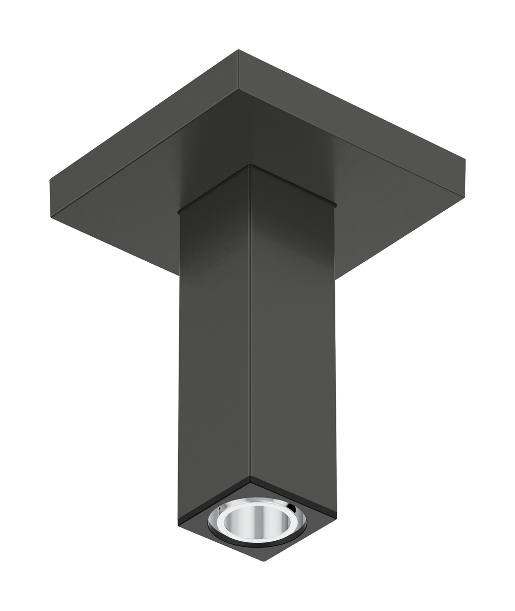 HANSGROHE Deckenanschluss E 10 cm #24338340 - Brushed Black Chrome