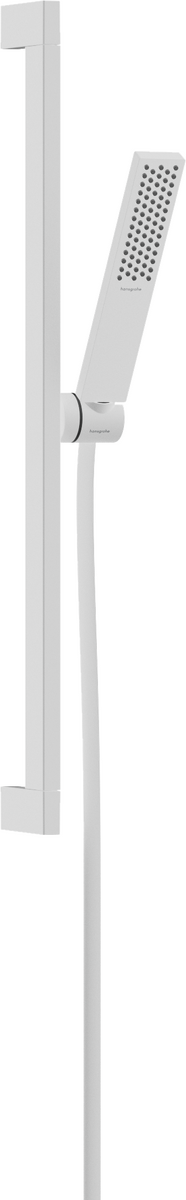 HANSGROHE Pulsify E Brauseset 100 1jet EcoSmart+ mit Brausestange 65 cm #24371700 - Mattweiß