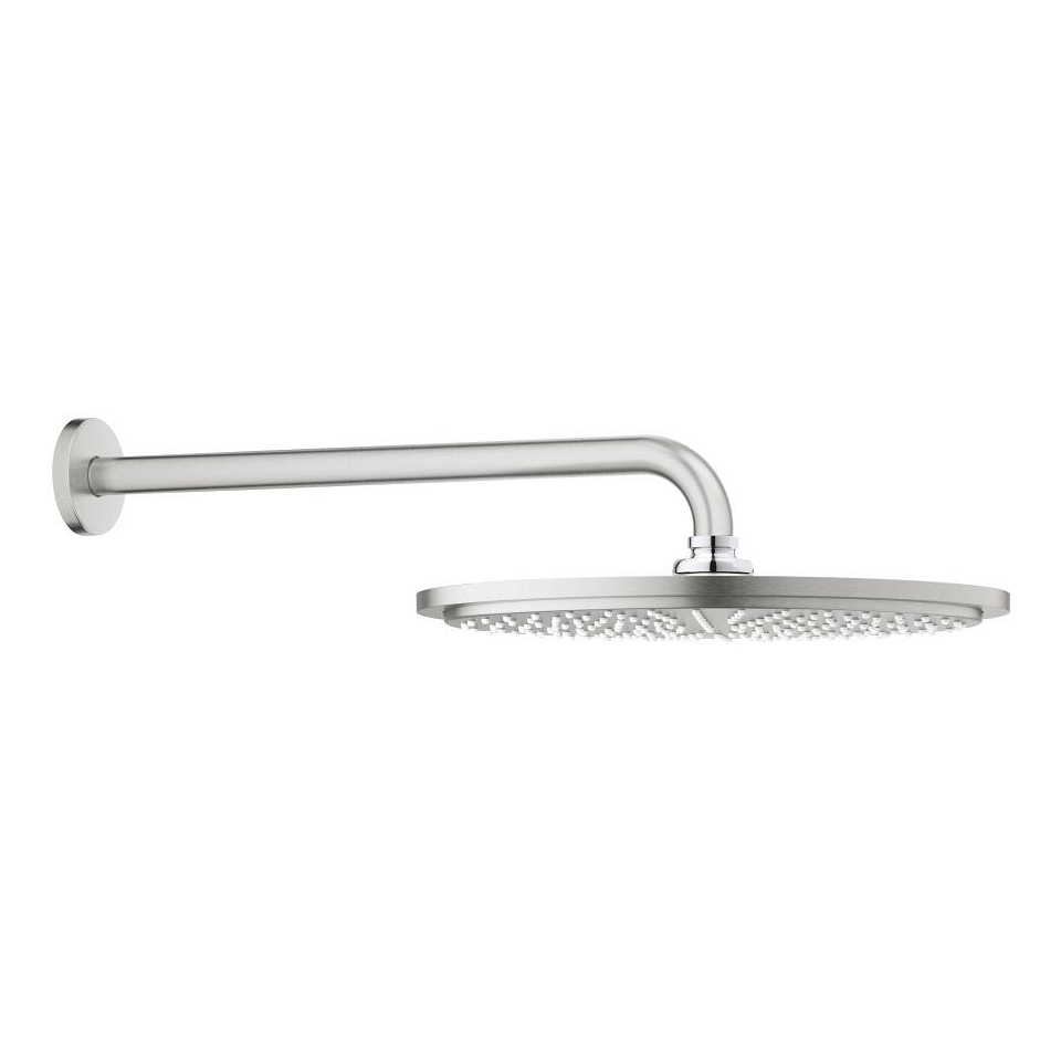 GROHE Rainshower Cosmopolitan 310 Kopfbrause-Set 380 mm, 1 Strahlart #26066DC0 - supersteel