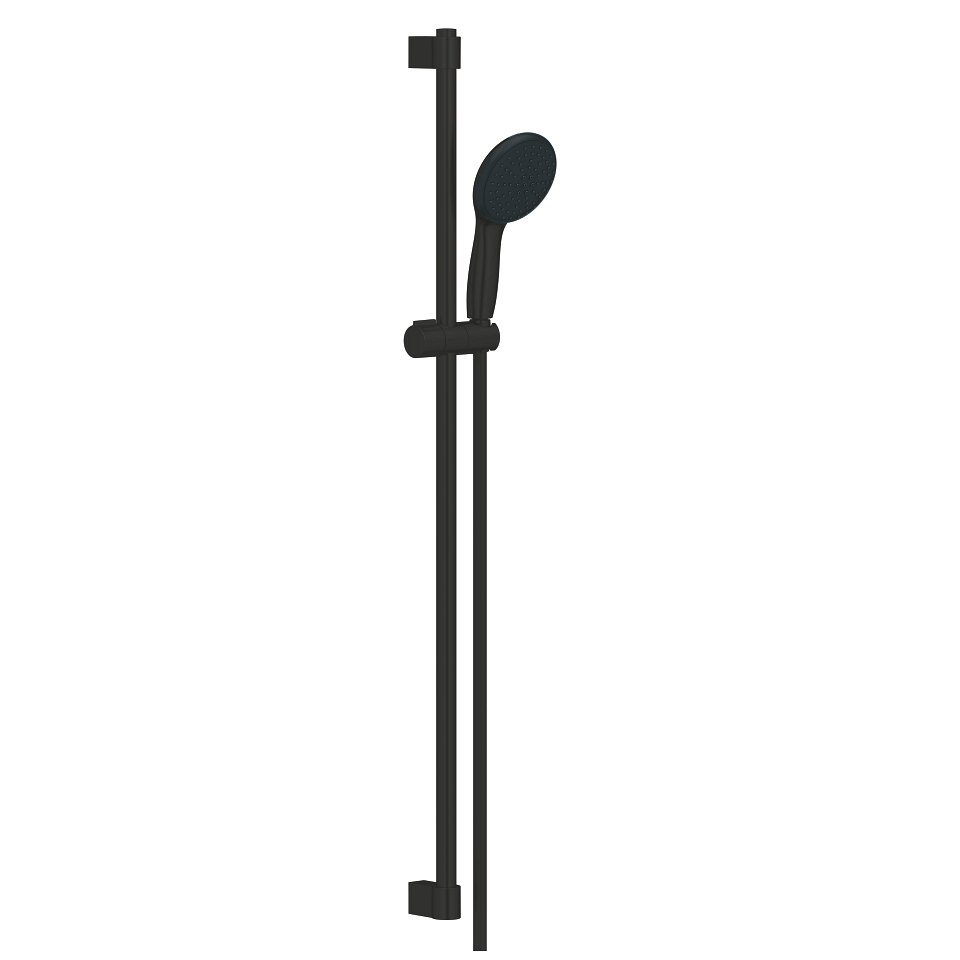 GROHE Tempesta 110 Brausestangenset 2 Strahlarten (Rain, Jet) #261632433 - matt black