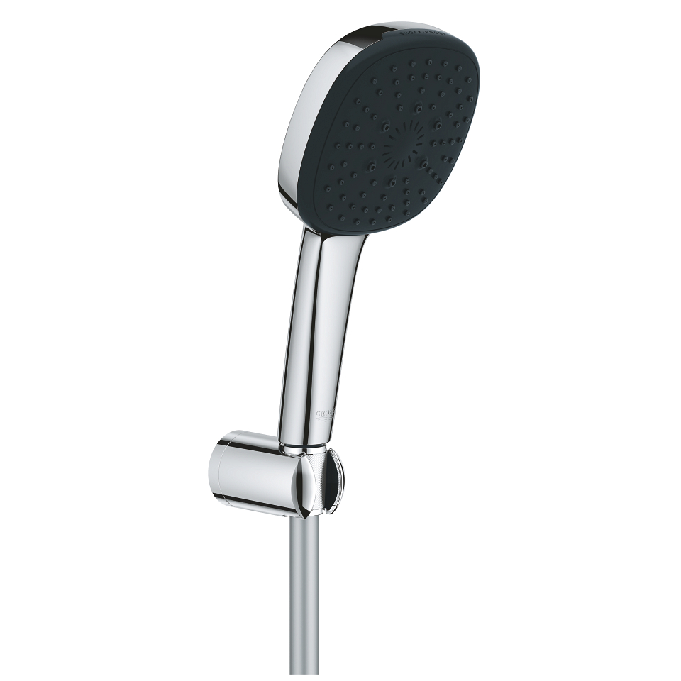 GROHE Vitalio Comfort 110 Wandhalterset 3 Strahlarten (Rain, Jet, Massage) #26176001 - chrom