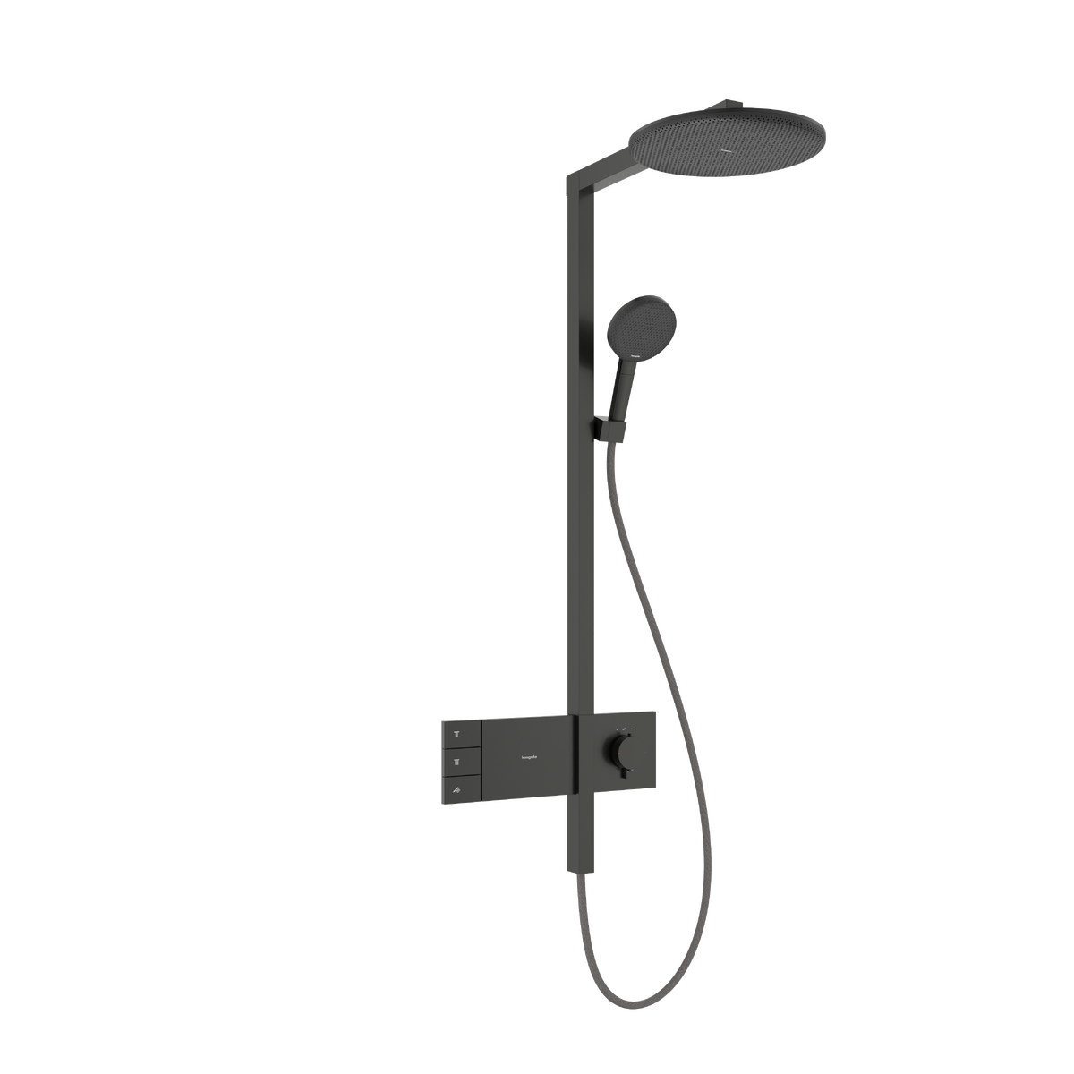 HANSGROHE Raindance Alive S Showerpipe 300 2jet mit ShowerSelect Comfort #24595340 - Brushed Black Chrome