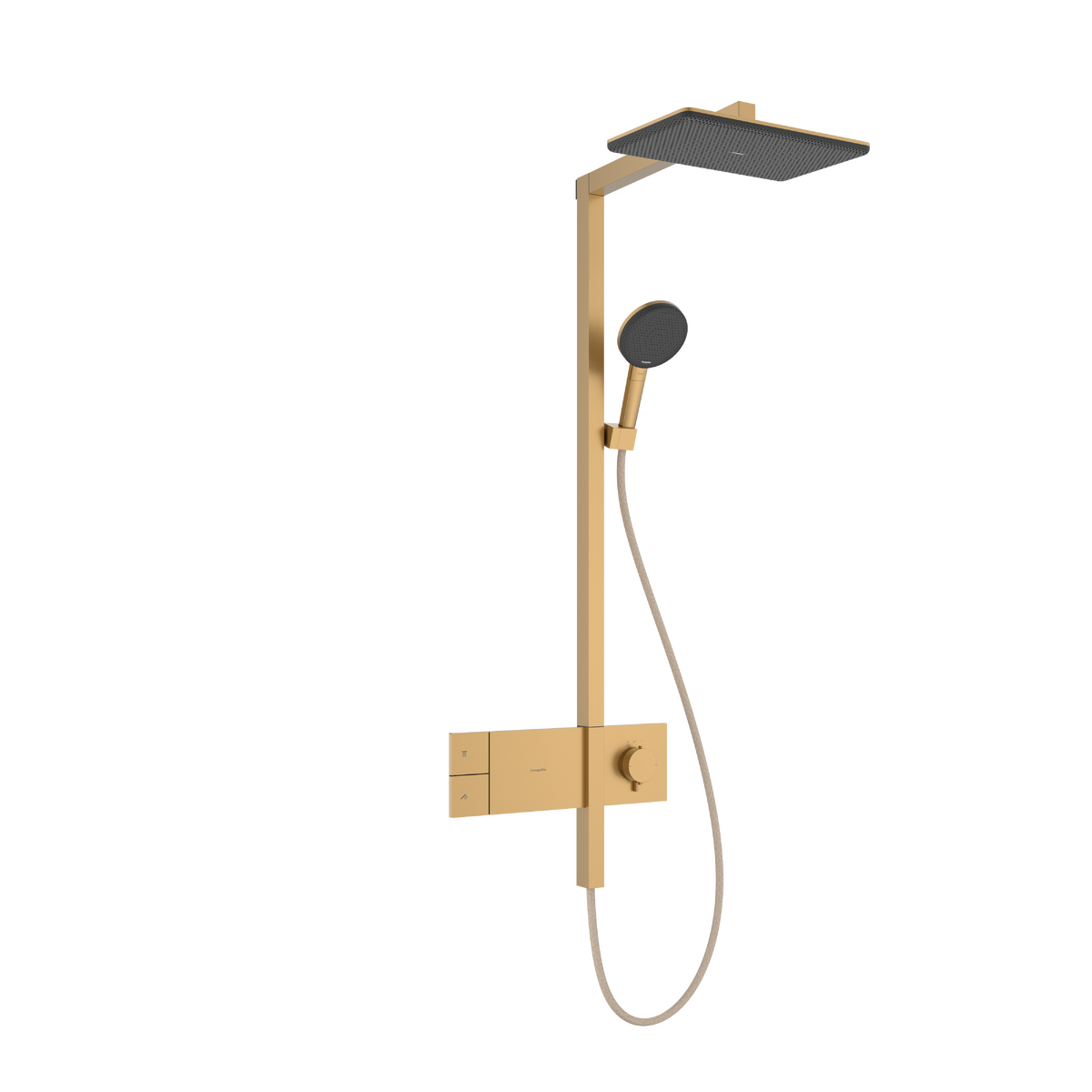 HANSGROHE Raindance Alive Q Showerpipe 210/340 1jet mit ShowerSelect Comfort #24580140 - Brushed Bronze