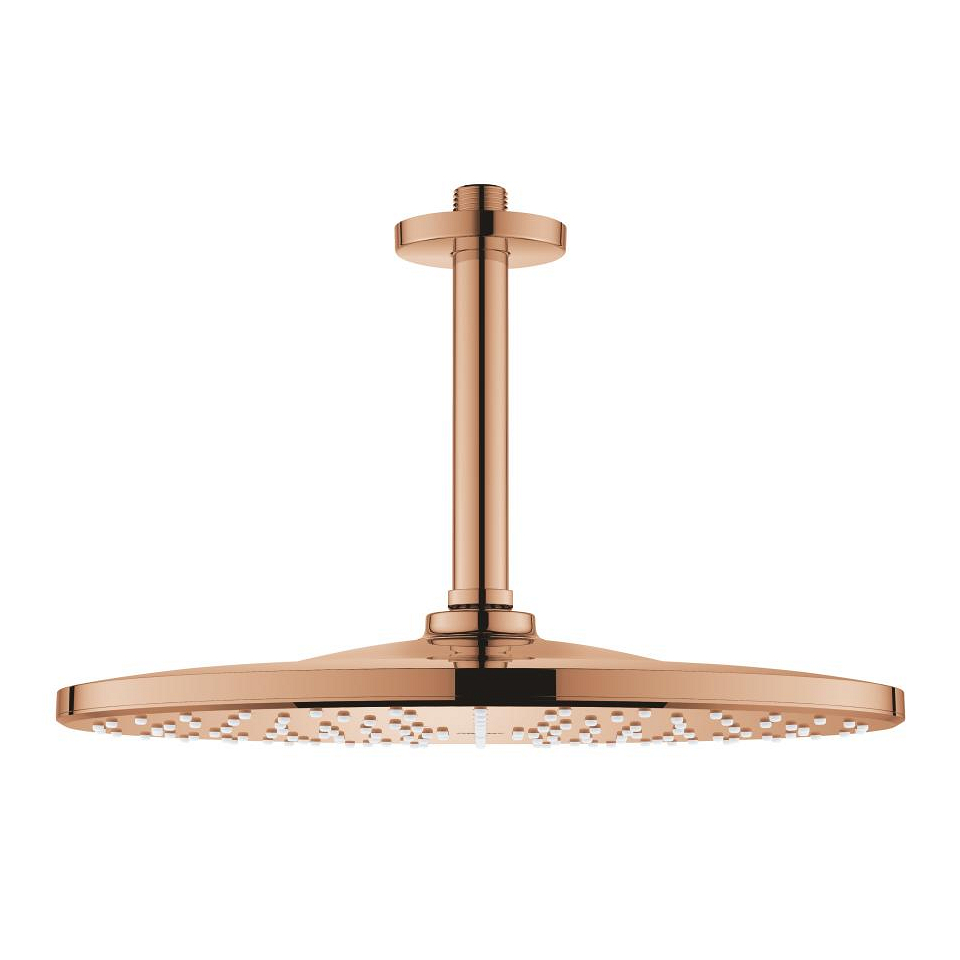 GROHE Rainshower Mono 310 Kopfbrause-Set Deckenauslass 142 mm, 1 Stahlart #26560DA0 - warm sunset