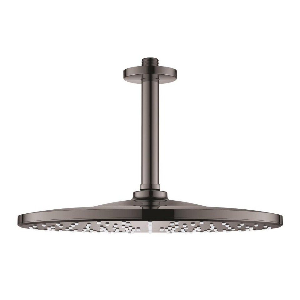 GROHE Rainshower Mono 310 Kopfbrause-Set Deckenauslass 142 mm, 1 Stahlart #26560A00 - hard graphite