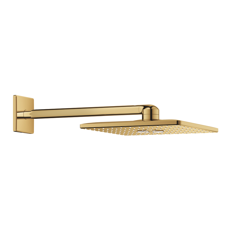 GROHE Rainshower SmartActive 310 Cube Kopfbrause-Set 430 mm, 2 Strahlarten #26479GL0 - cool sunrise