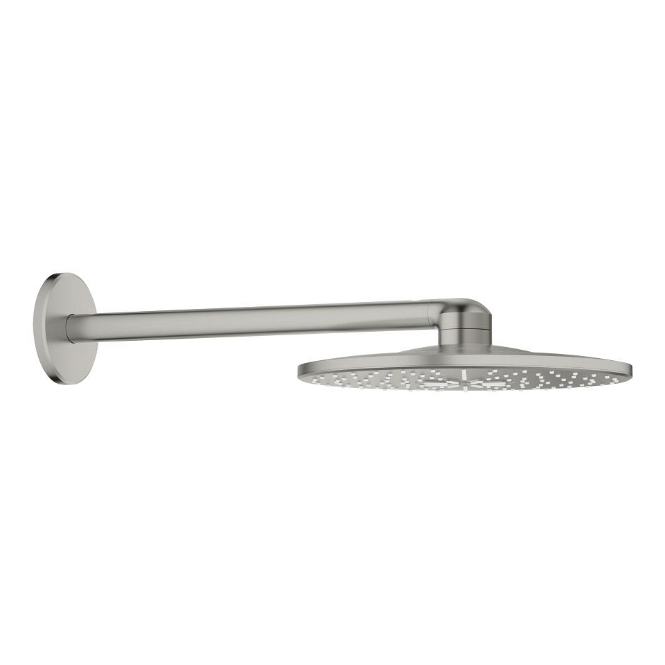 GROHE Rainshower SmartActive 310 Kopfbrause-Set 430 mm, 2 Strahlarten #26475MS0 - satin steel