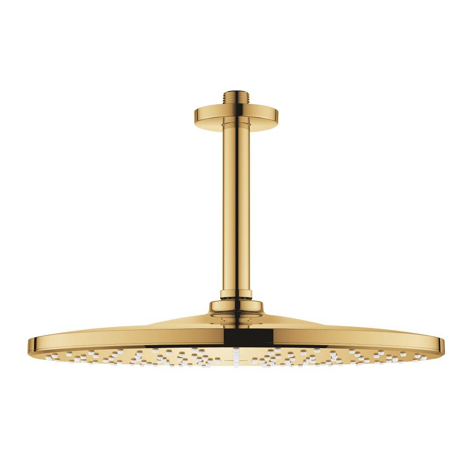 GROHE Rainshower Mono 310 Kopfbrause-Set Deckenauslass 142 mm, 1 Stahlart #26560GL0 - cool sunrise