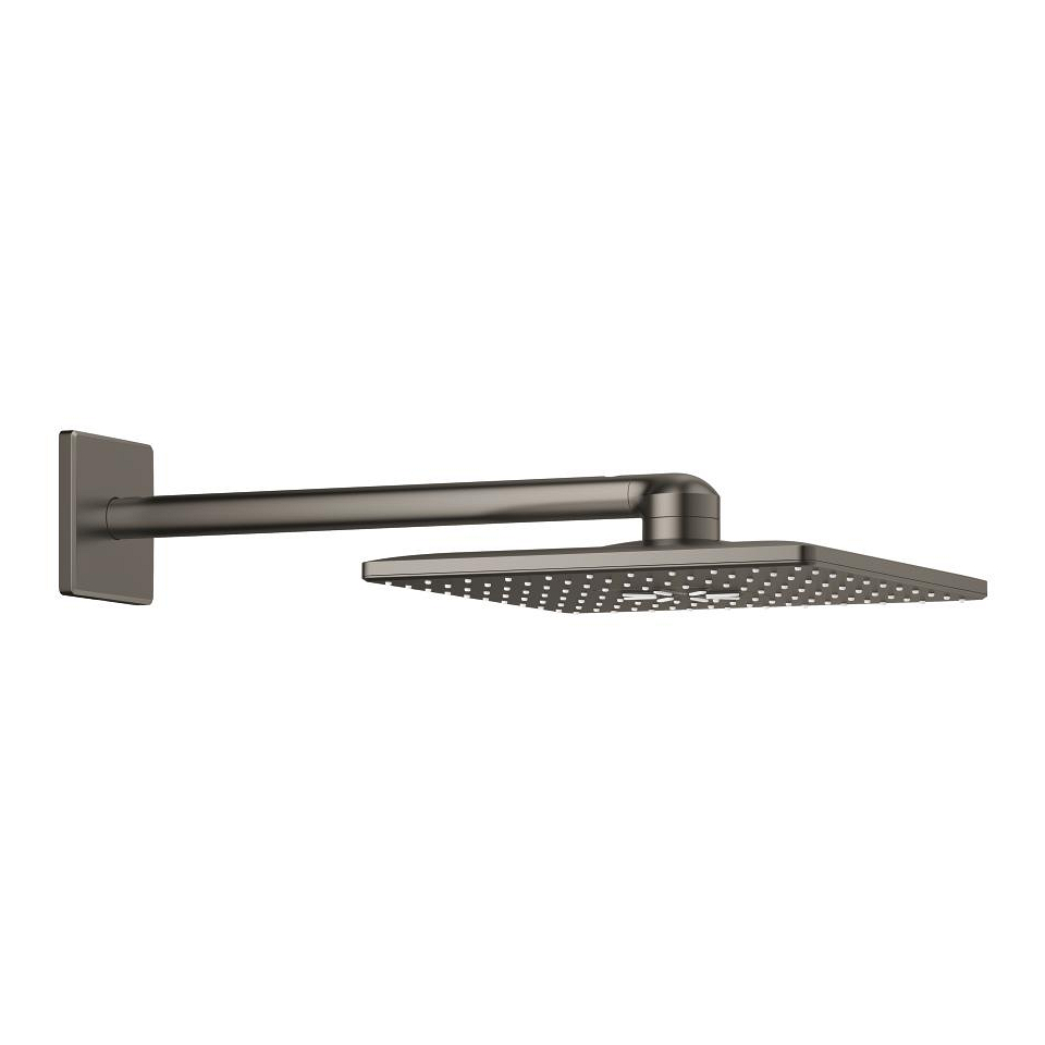 GROHE Rainshower SmartActive 310 Cube Kopfbrause-Set 430 mm, 2 Strahlarten #26479MG0 - satin graphite