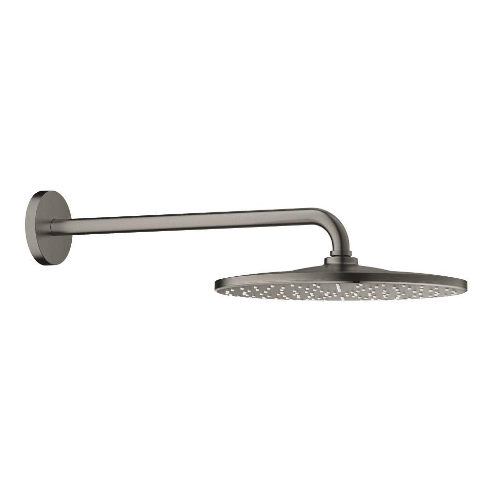 GROHE Rainshower Mono 310 Kopfbrause-Set 422 mm, 1 Strahlart #26558AL0 - hard graphite gebürstet