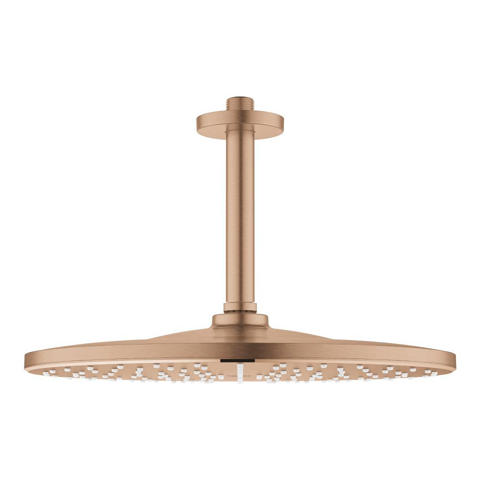 GROHE Rainshower Cosmopolitan 310 Kopfbrause-Set Deckenauslass 142 mm, 1 Stahlart #26560DL0 - warm sunset gebürstet