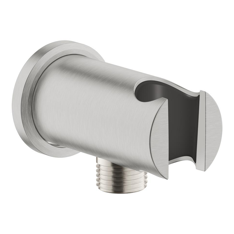GROHE Rainshower Wandabgangsbogen 1/2″ mit Wandbrausehalter #26658DC0 - supersteel