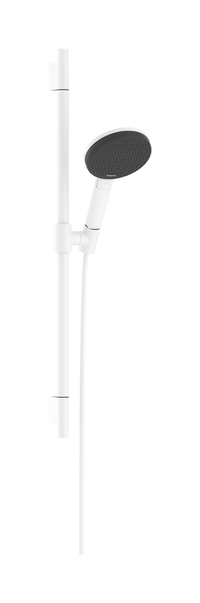 HANSGROHE Raindance Alive Select S Brauseset 125 3jet EcoSmart mit Brausestange Unica S Puro 65 cm #24602700 - Mattweiß
