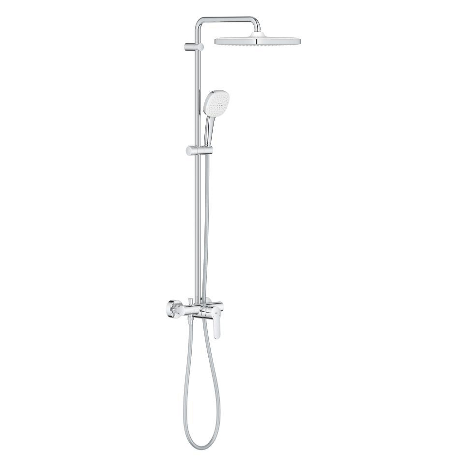 GROHE Tempesta System 250 Cube Duschsystem mit Einhandmischer für die Wandmontage #26692001 - chrom