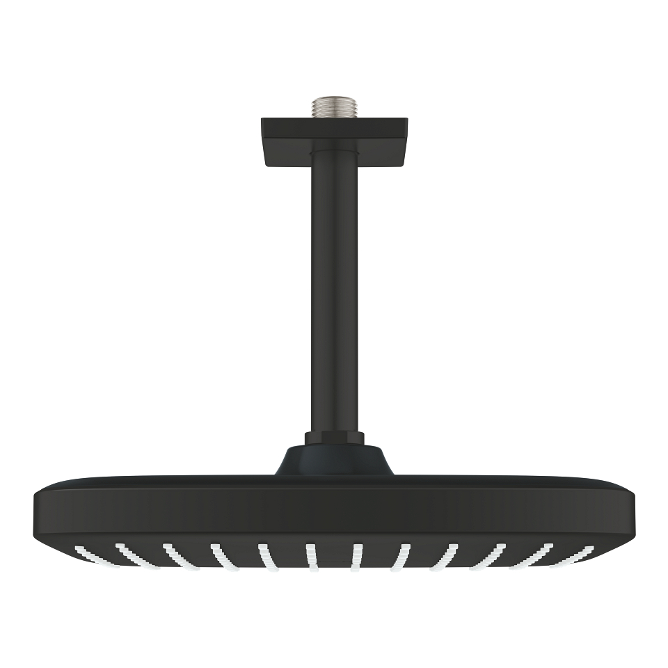 GROHE Tempesta 250 Cube Kopfbrause-Set Deckenauslass 142 mm, 1 Stahlart #266882430 - matt black