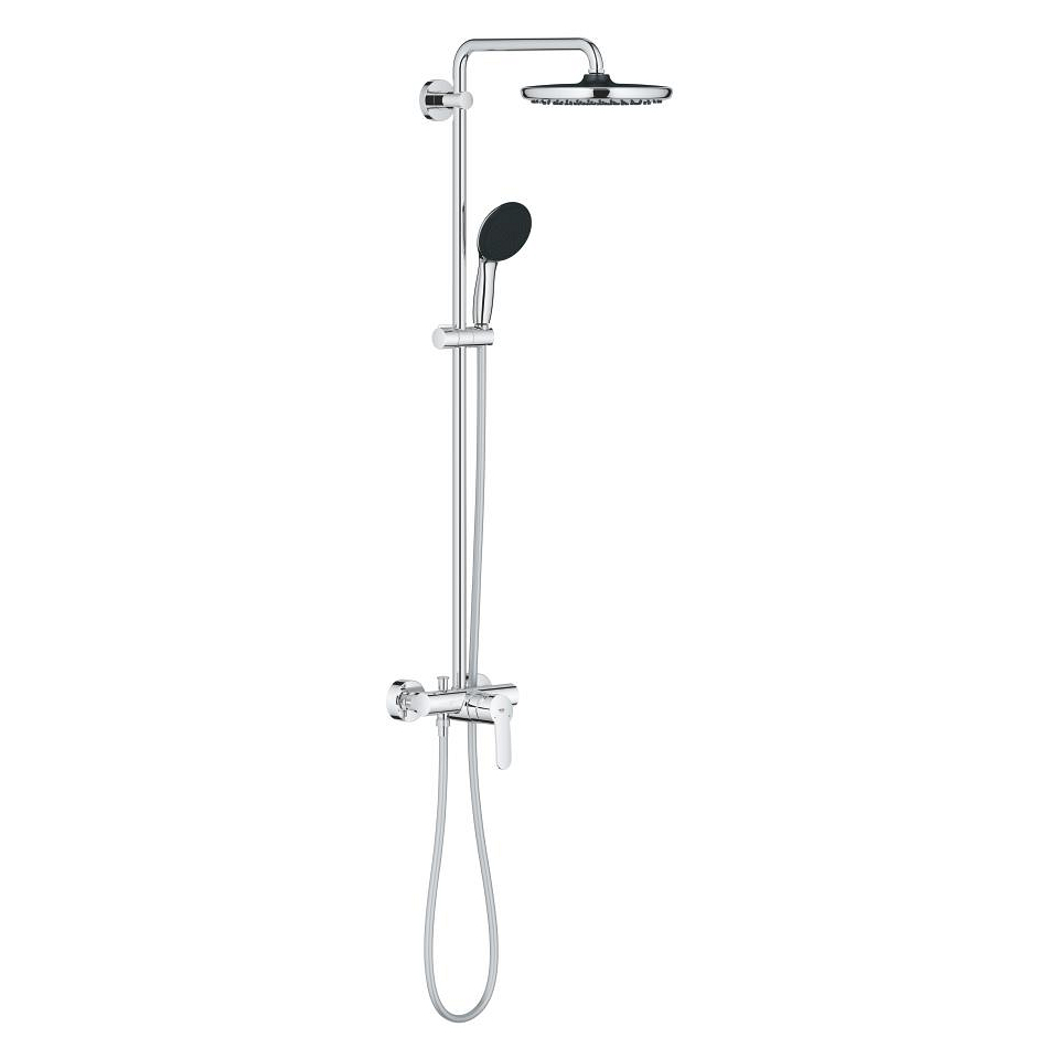 GROHE Vitalio Start System 250 Duschsystem mit Einhandmischer für die Wandmontage #26679001 - chrom