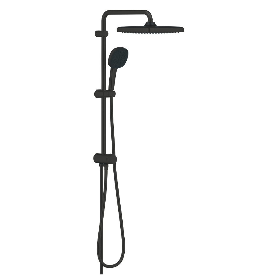 GROHE Vitalio Comfort 250 Flex Duschsystem mit Umstellung für die Wandmontage #266982431 - matt black