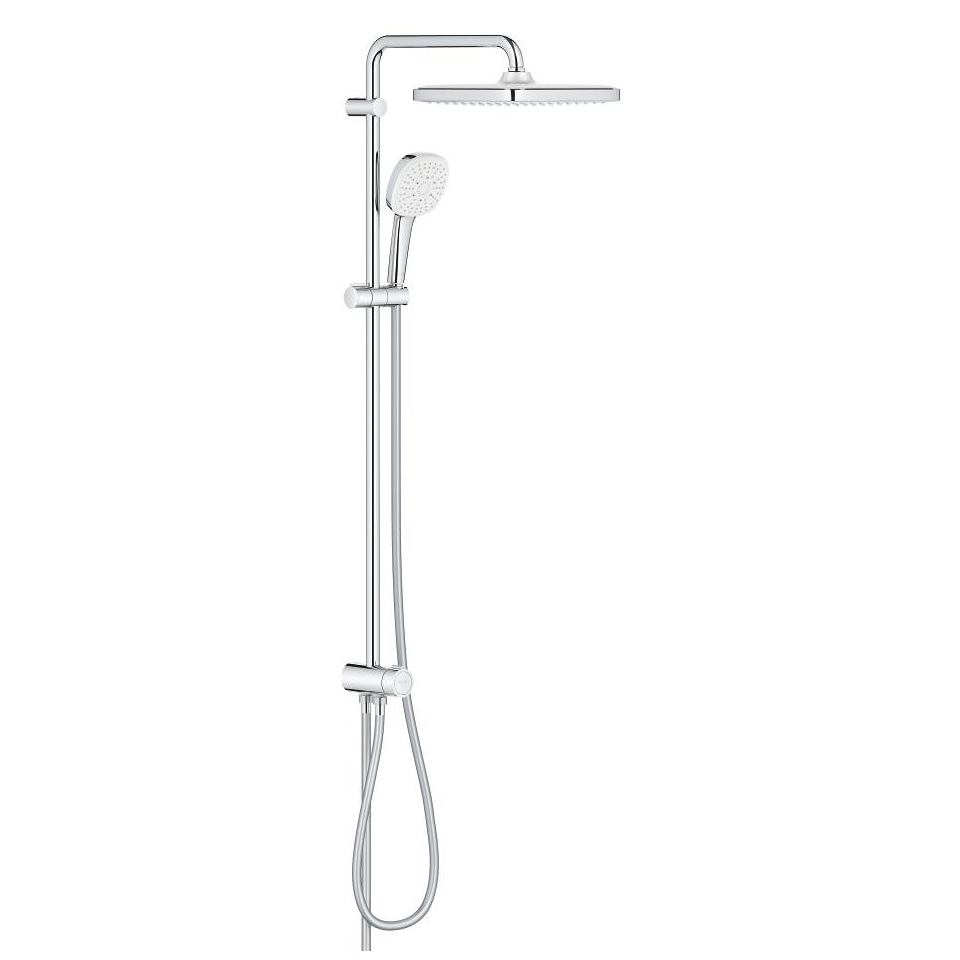 GROHE Tempesta System 250 Cube Flex Duschsystem mit Umstellung für die Wandmontage #26694001 - chrom