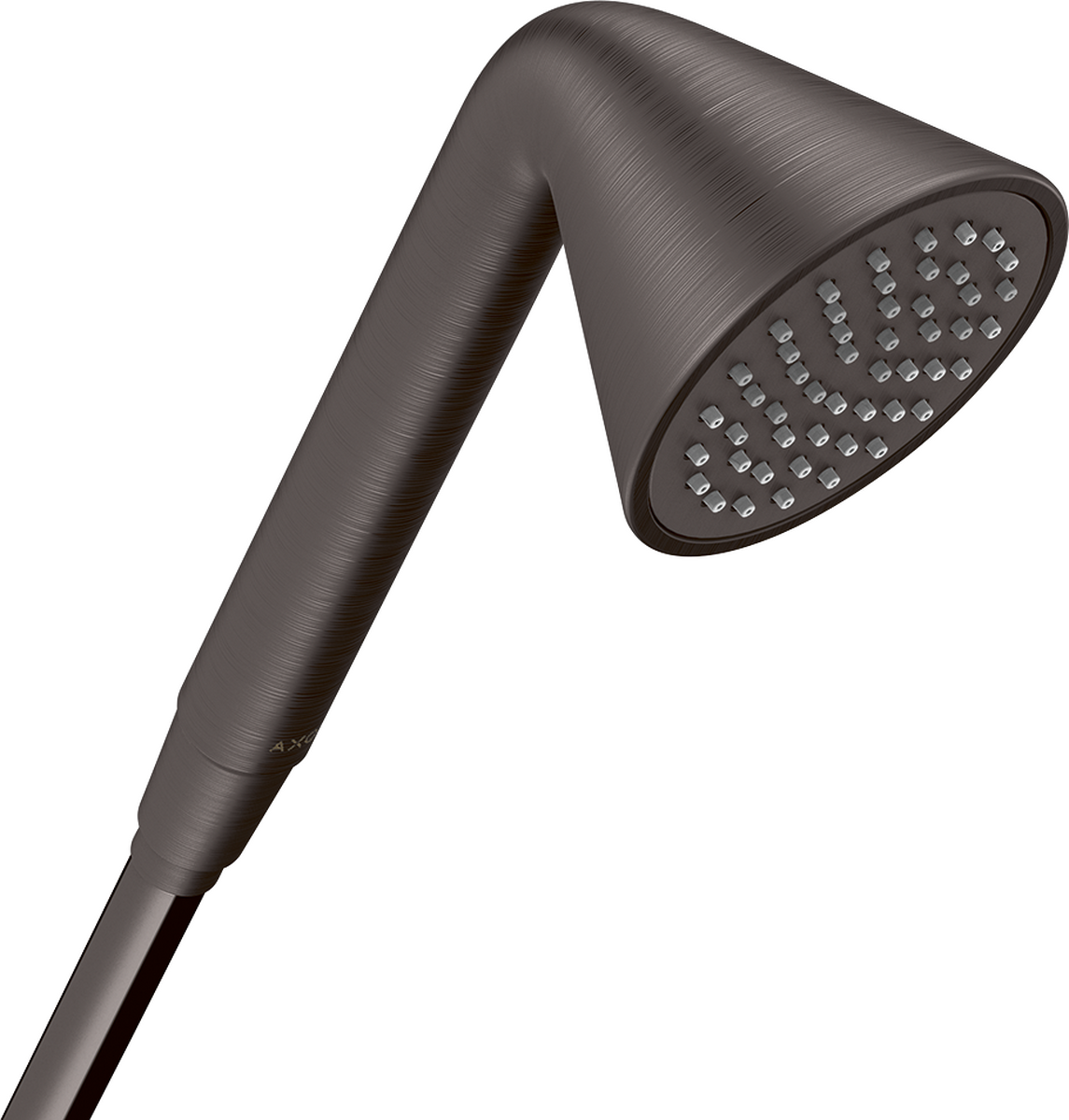 HANSGROHE AXOR Showers/Front Handbrause 85 1jet EcoSmart #26025340 - Brushed Black Chrome