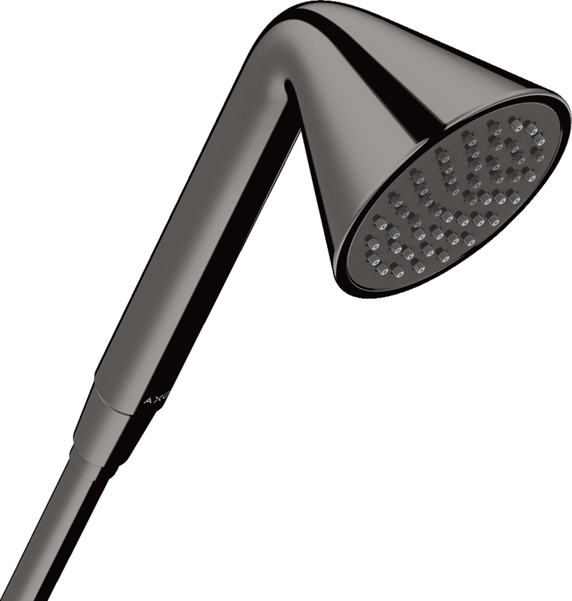 HANSGROHE AXOR Showers/Front Handbrause 85 1jet EcoSmart #26025330 - Polished Black Chrome