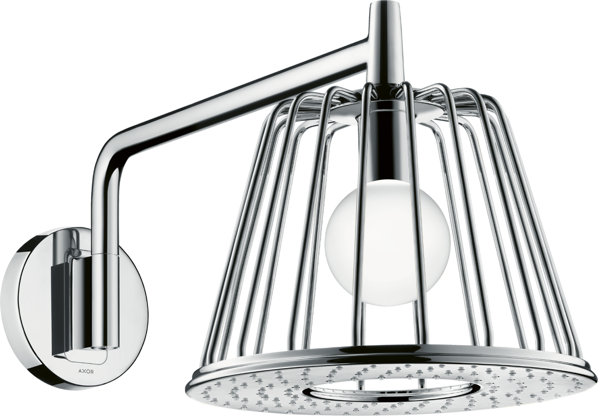 HANSGROHE AXOR LampShower/Nendo LampShower 275 1jet mit Brausearm #26031000 - Chrom