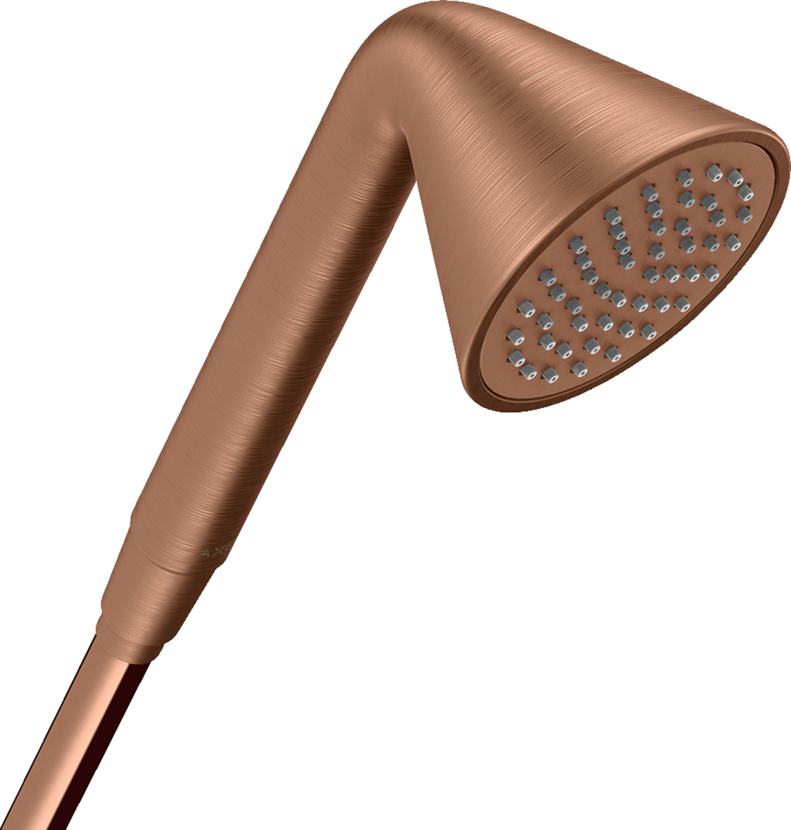 HANSGROHE AXOR Showers/Front Handbrause 85 1jet EcoSmart #26025310 - Brushed Red Gold