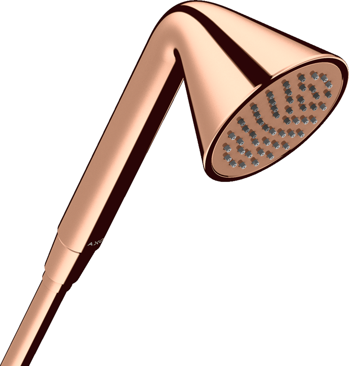 HANSGROHE AXOR Showers/Front Handbrause 85 1jet EcoSmart #26025300 - Polished Red Gold