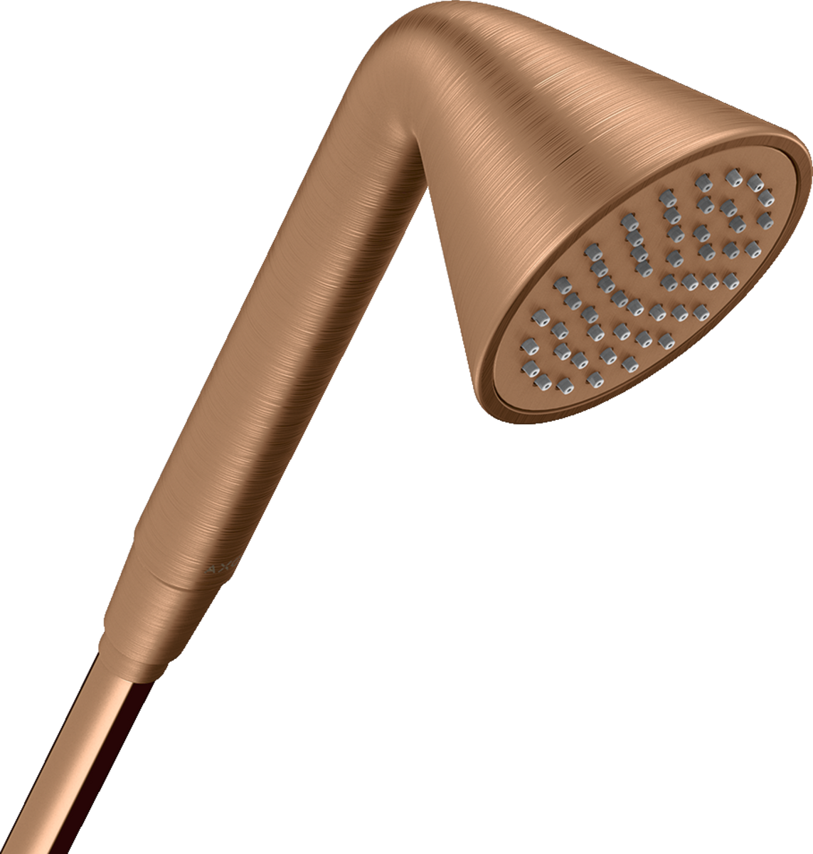 HANSGROHE AXOR Showers/Front Handbrause 85 1jet EcoSmart #26025140 - Brushed Bronze