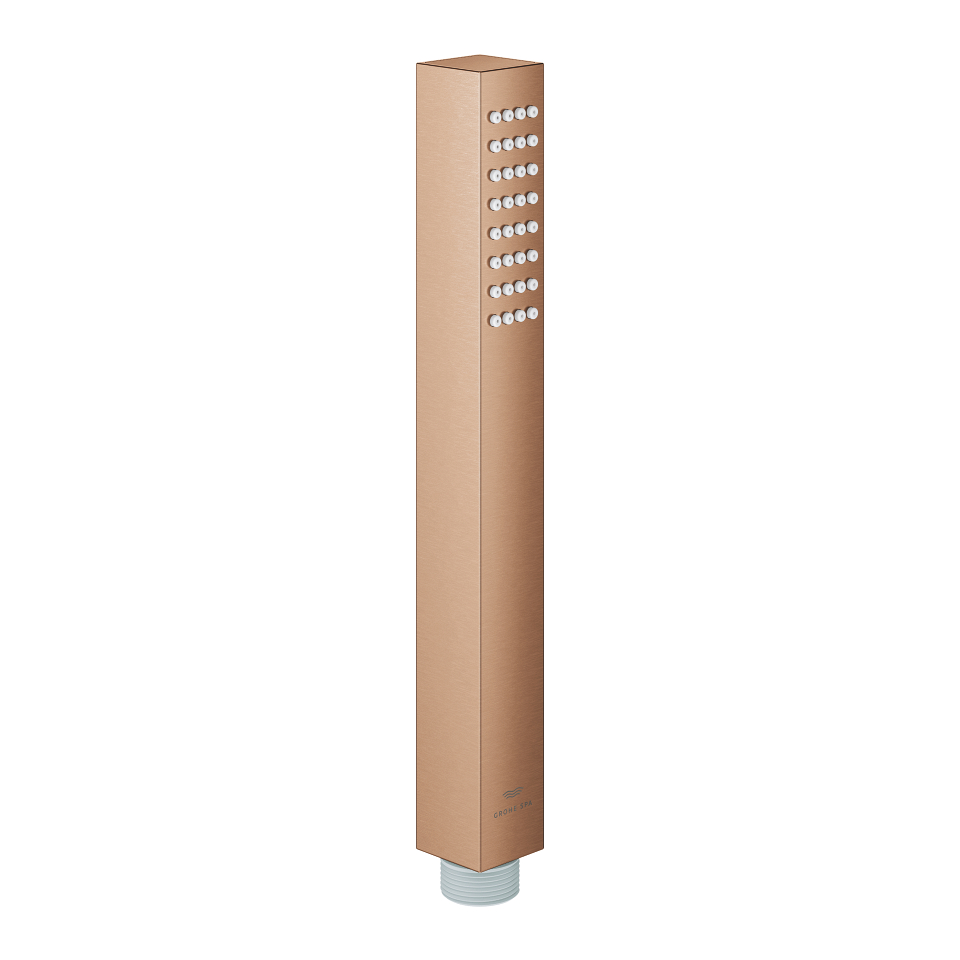 GROHE Rainshower Aqua Cube Stick Handbrause 1 Strahlart #26885DL0 - warm sunset gebürstet