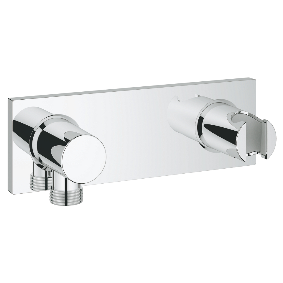 GROHE Grohtherm F Wandanschlussbogen mit integriertem Handbrausehalter #26878000 - chrom