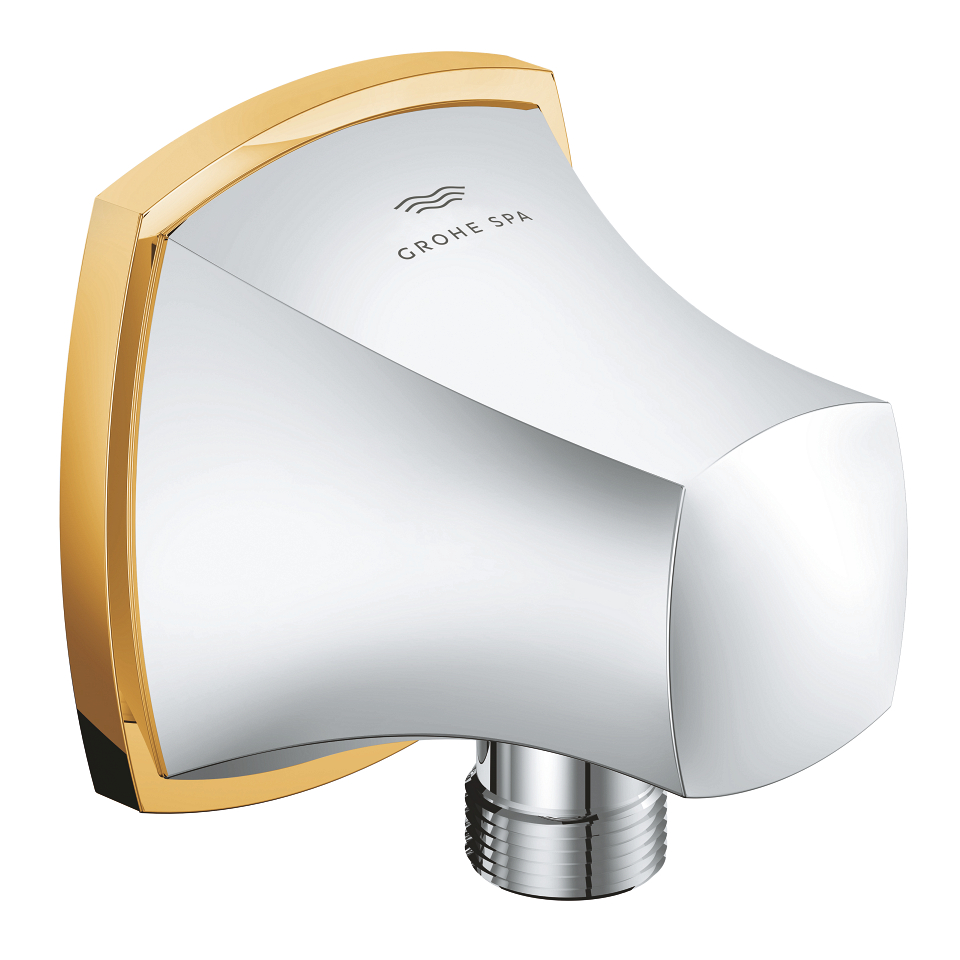 GROHE Grandera Wandanschlussbogen, 1/2″ #26897IG0 - chrom/gold