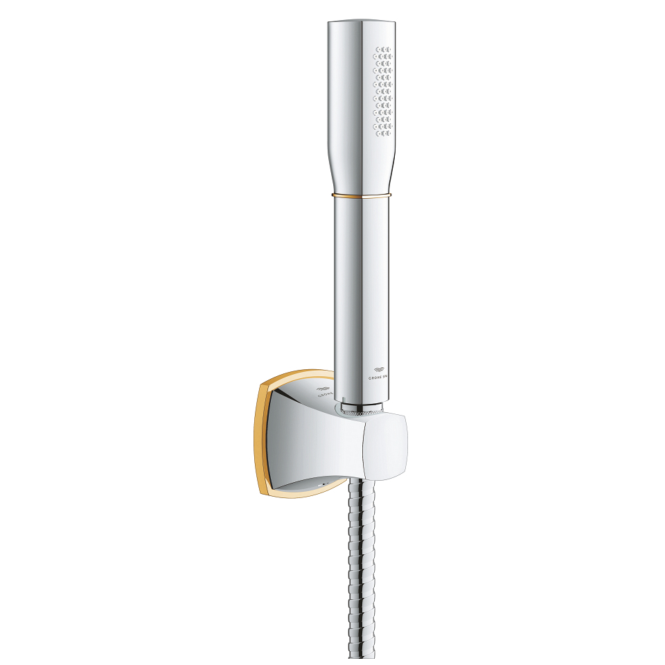 GROHE Grandera Stick Wandhalterset 1 Strahlart #26901IG0 - chrom/gold