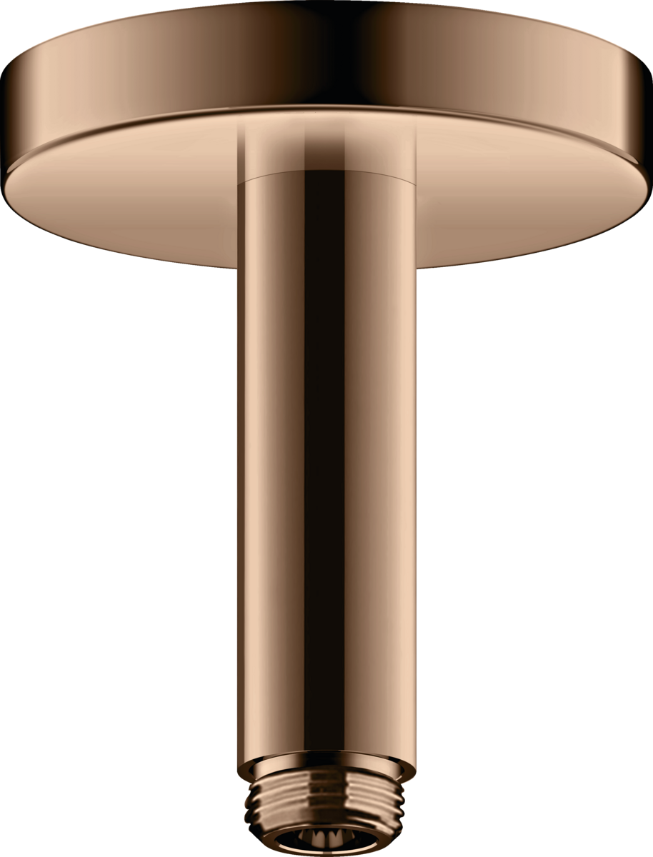 HANSGROHE AXOR ShowerSolutions Deckenanschluss 100 mm #26432300 - Polished Red Gold
