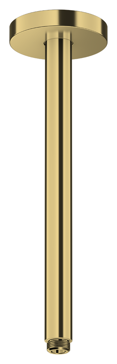 HANSGROHE AXOR ShowerSolutions Deckenanschluss 300 mm #26433990 - Polished Gold Optic