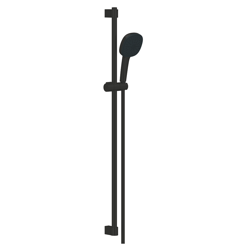 GROHE Tempesta Cube 110 Brausestangenset 2 Strahlarten (Rain, Jet) #269082433 - matt black