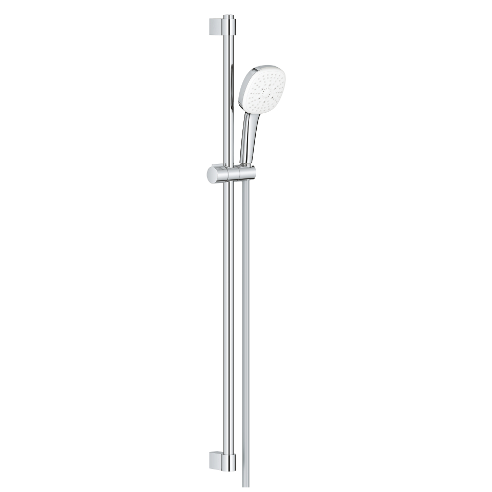 GROHE Tempesta Cube 110 Brausestangenset 3 Strahlarten (Rain, Jet, Massage) #26909003 - chrom