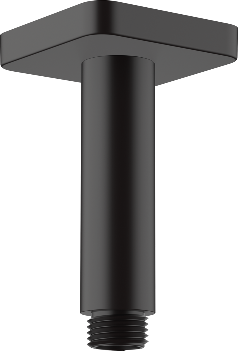 HANSGROHE Vernis Shape Deckenanschluss 10 cm #26406670 - Mattschwarz
