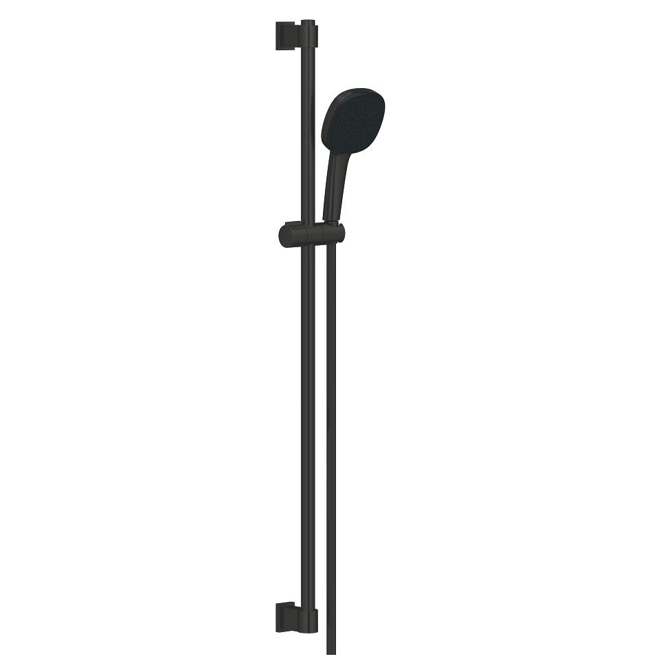 GROHE Vitalio Comfort 110 Brausestangenset 2 Strahlarten (Rain, Jet) #269302431 - matt black