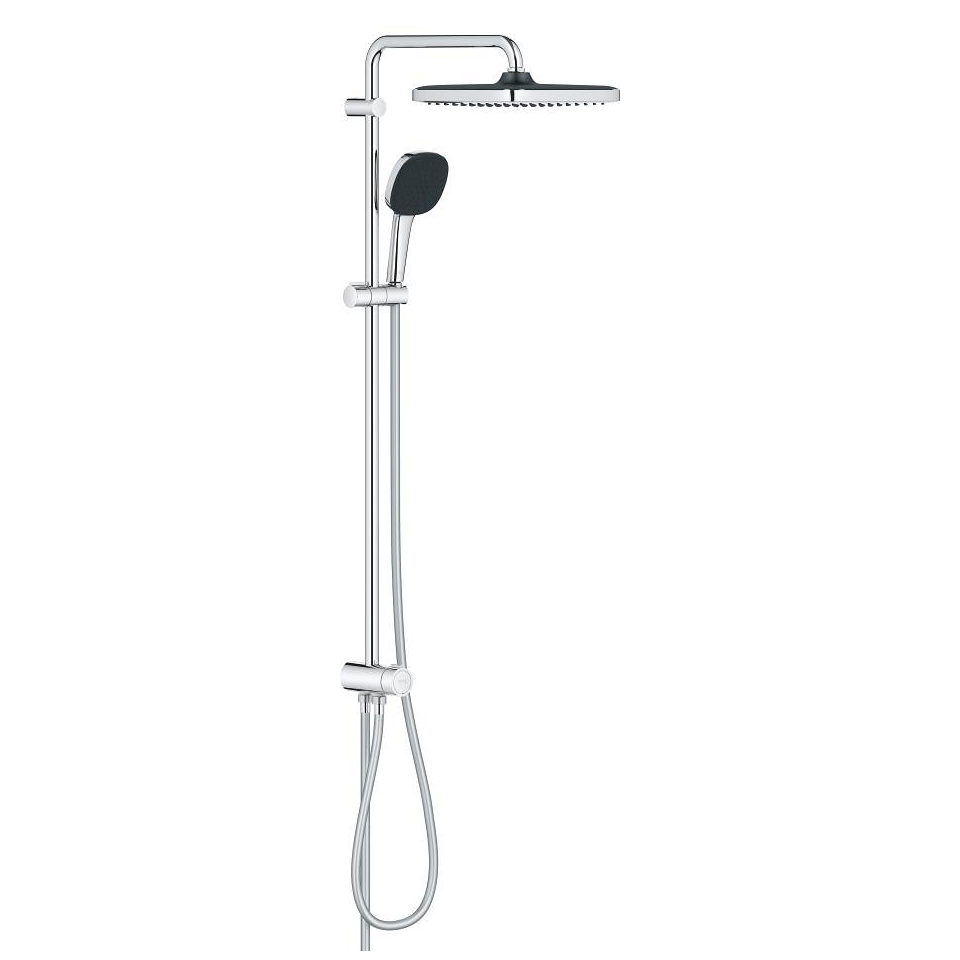 GROHE Vitalio Comfort 250 Flex Duschsystem mit Umstellung für die Wandmontage #26986001 - chrom