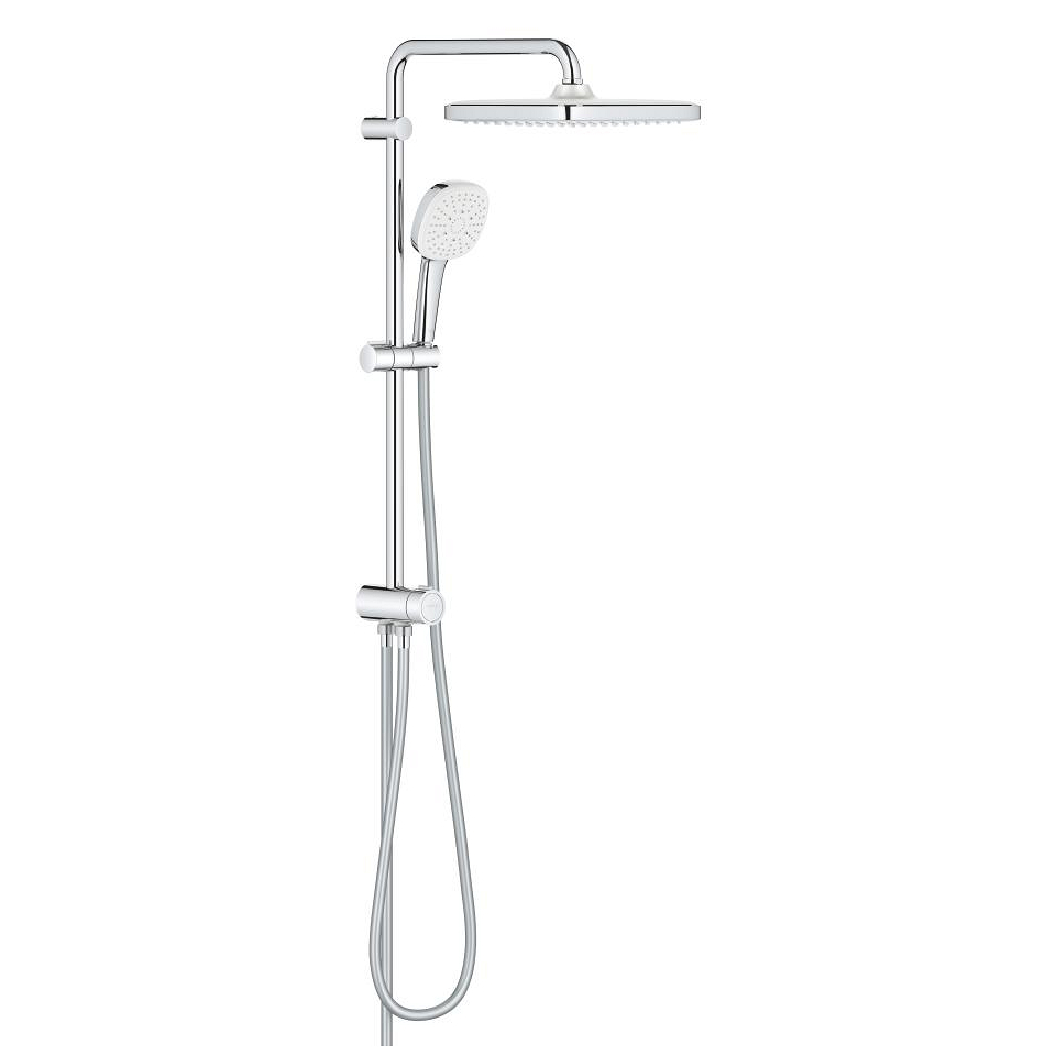 GROHE Tempesta System 250 Cube Flex Duschsystem mit Umstellung für die Wandmontage #26977001 - chrom