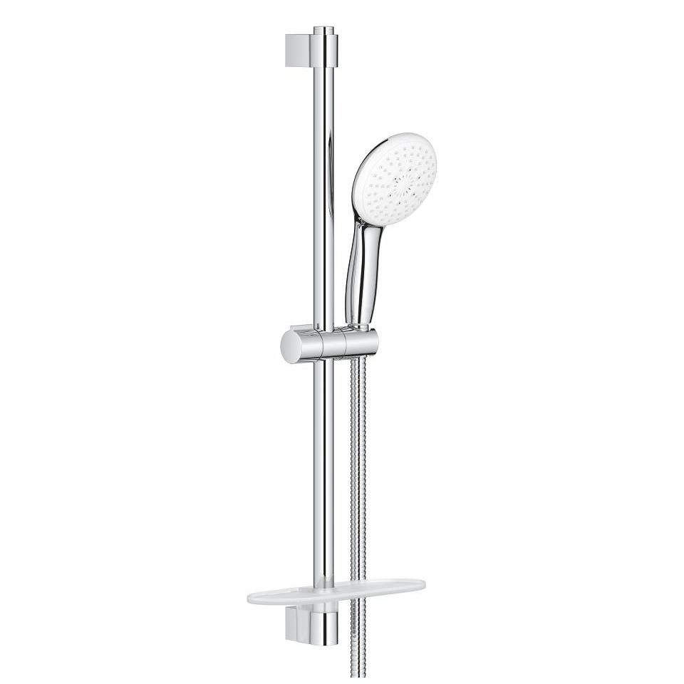 GROHE Tempesta 110 Brausestangenset 3 Strahlarten (Rain, Jet, Massage) #26918003 - chrom