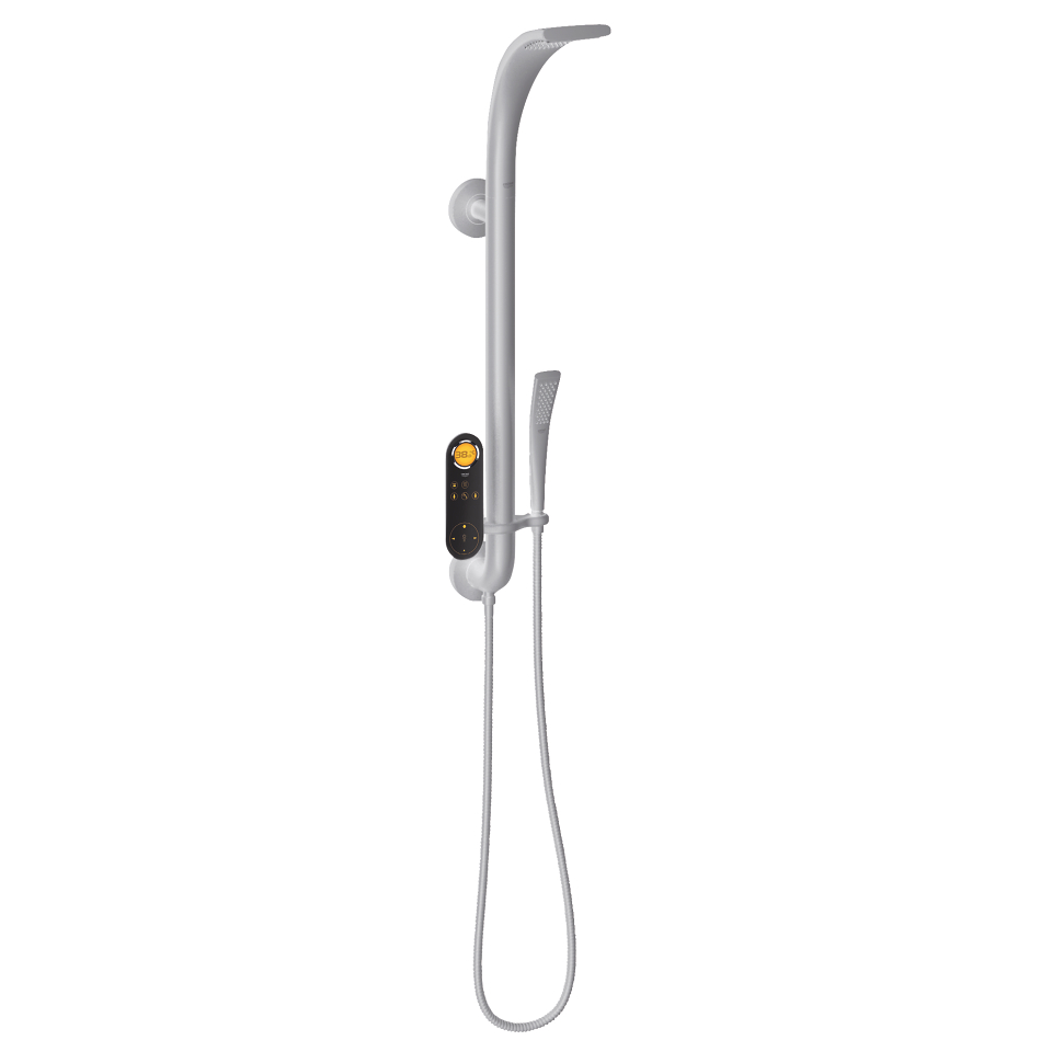 GROHE Ondus Aquafountain 120 Digitales Duschsystem #27191BS0 - chrom/titanium