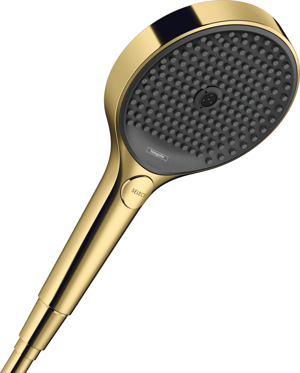 HANSGROHE Rainfinity Handbrause 130 3jet EcoSmart+ #26862990 - Polished Gold Optic