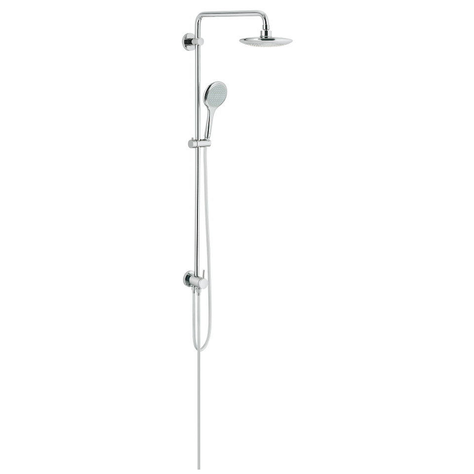 GROHE Rainshower Solo System 190 Duschsystem mit Umstellung für die Wandmontage #27430000 - chrom