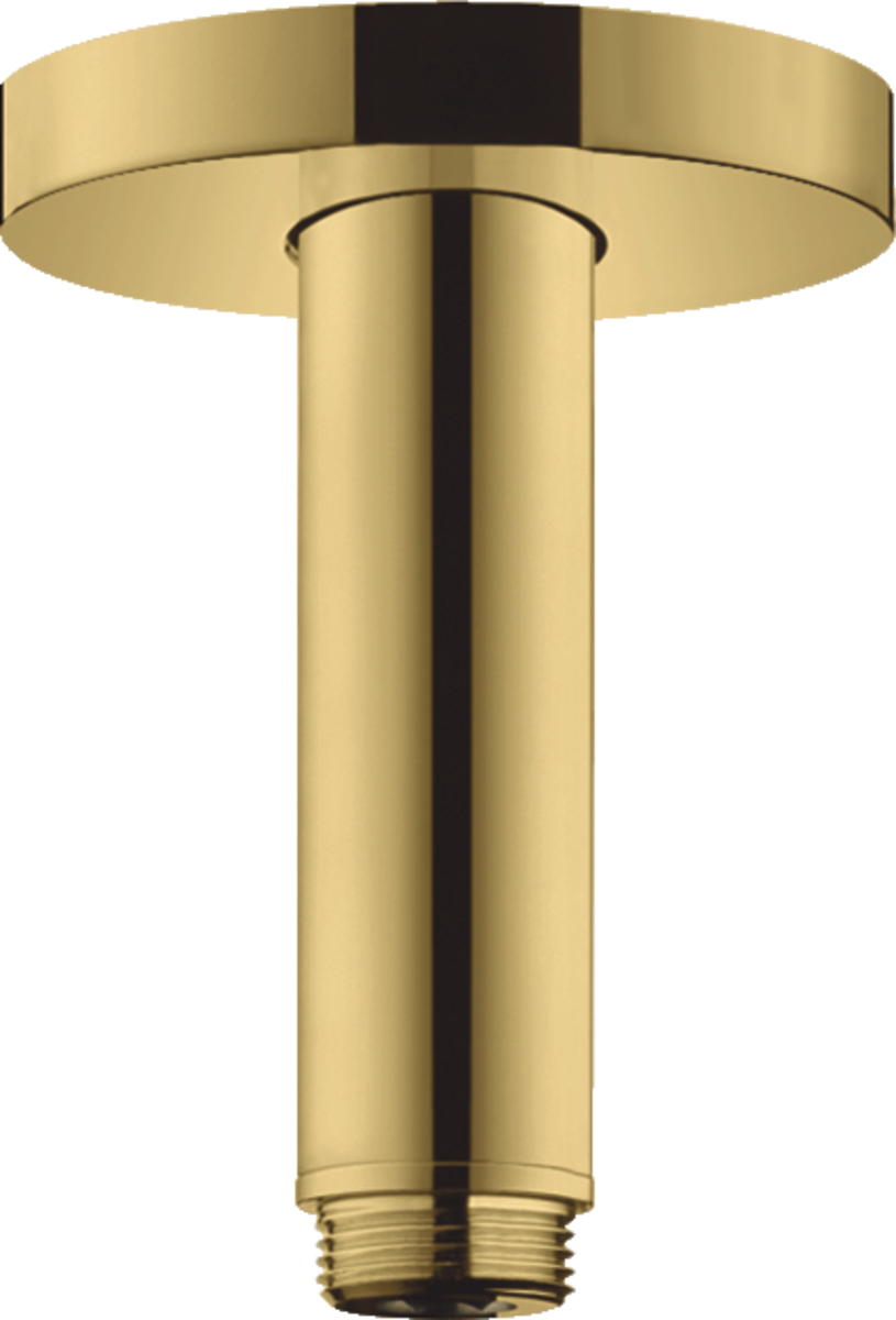 HANSGROHE Deckenanschluss S 10 cm #27393990 - Polished Gold Optic