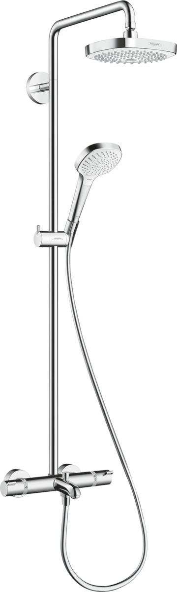 HANSGROHE Croma Select E Showerpipe 180 2jet mit Wannenthermostat #27352400
