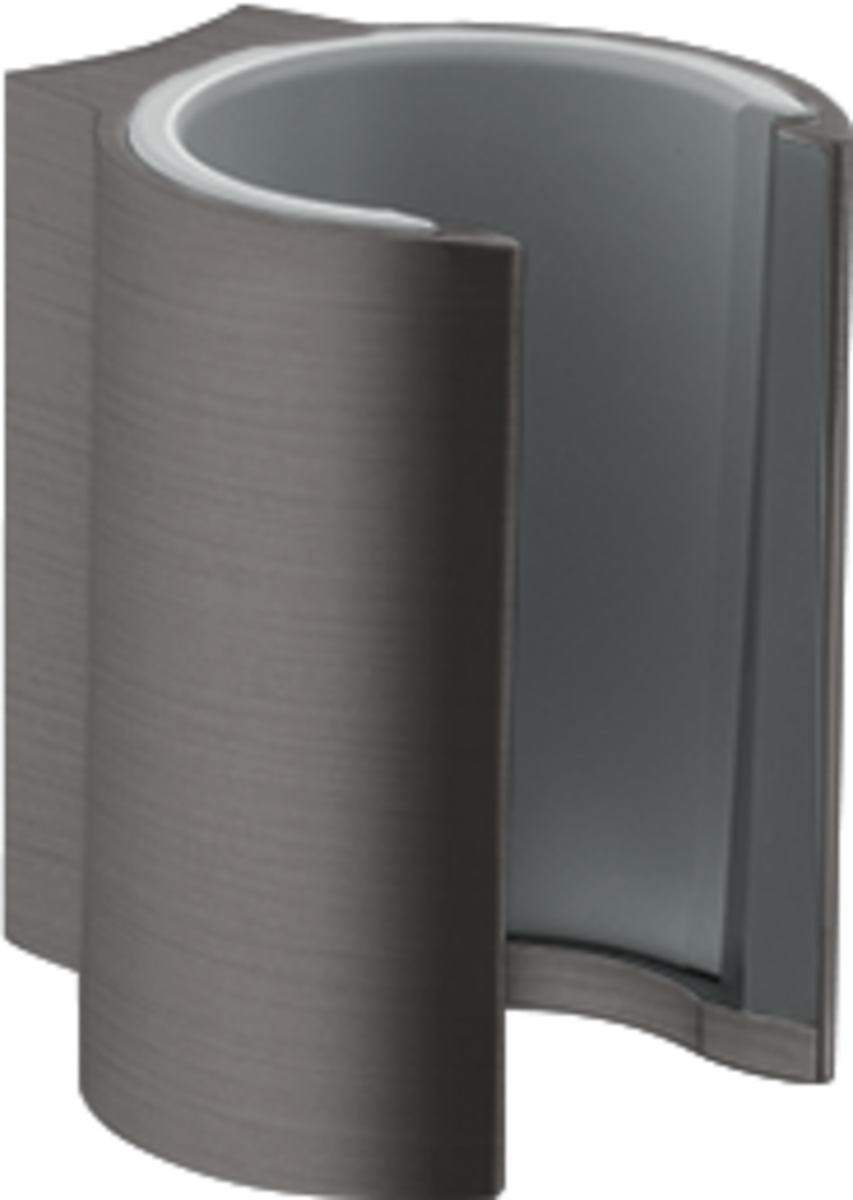 HANSGROHE AXOR Starck Brausehalter #27515340 - Brushed Black Chrome
