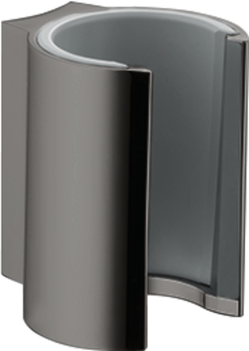 HANSGROHE AXOR Starck Brausehalter #27515330 - Polished Black Chrome